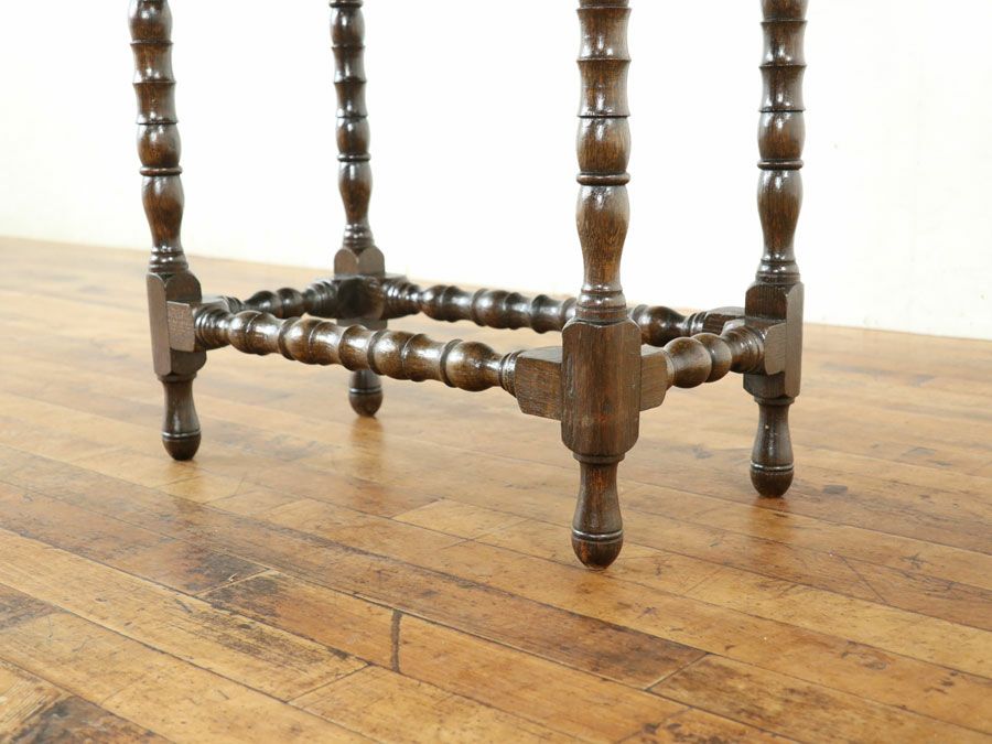 アンティーク 拡張式 サイドテーブル 59531