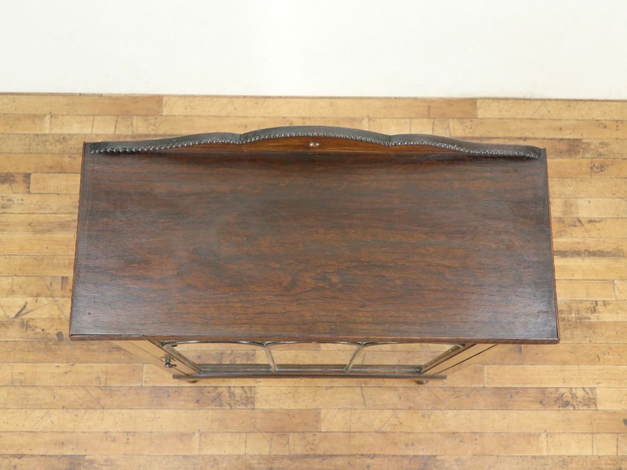 イギリスアンティーク張替済ショーケース 59718