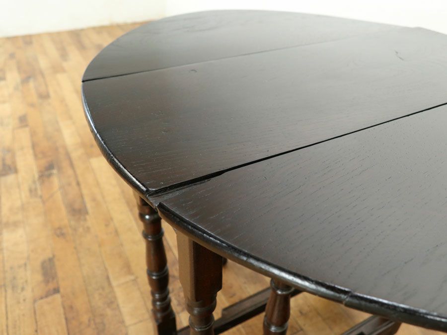 英国アンティークゲートレッグテーブル 59595