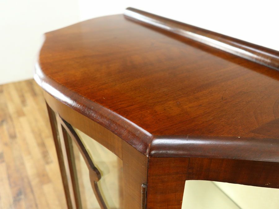 イギリスアンティーク張替済ショーケース 59640