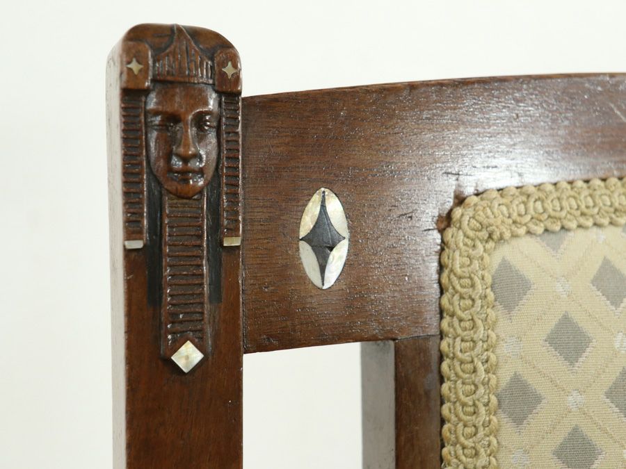 イギリスアンティークフランスチェア 70587b