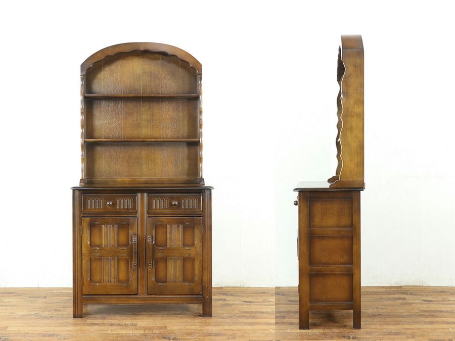 イギリスアンティーク家具カップボード 80091