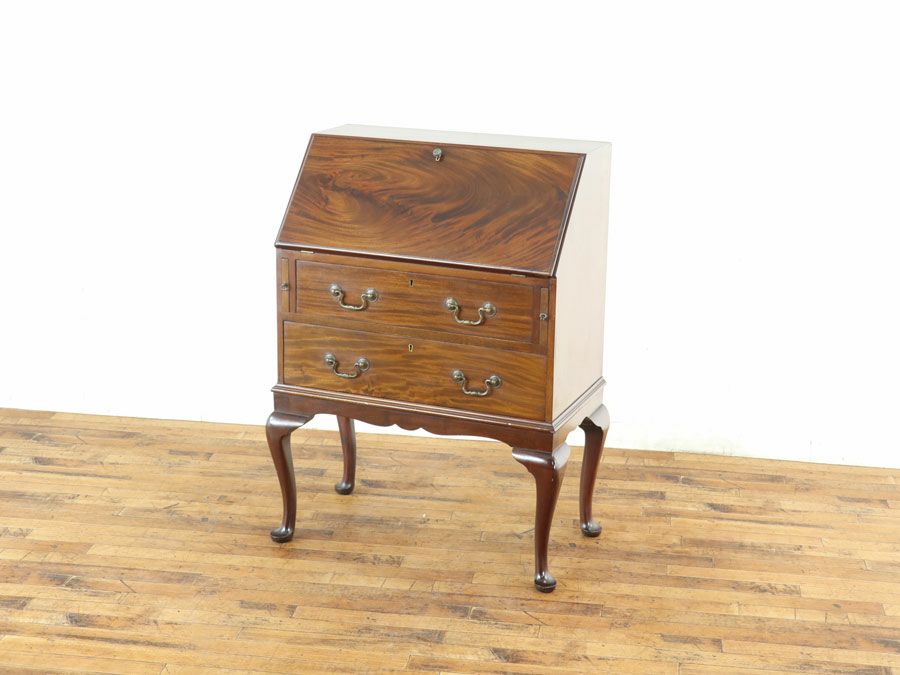 イギリスアンティーク家具ビューロー 80185