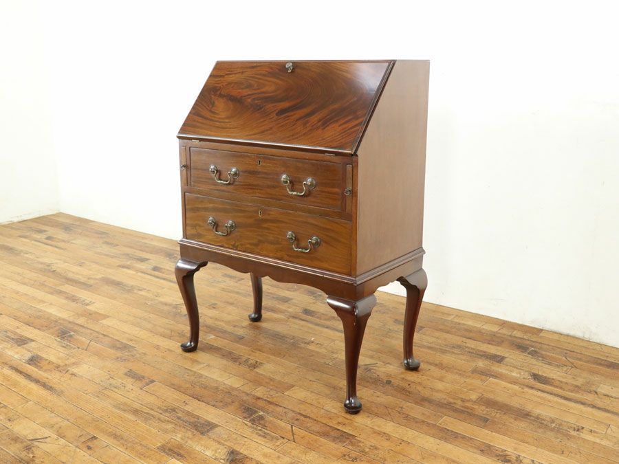 イギリスアンティーク家具ビューロー 80185