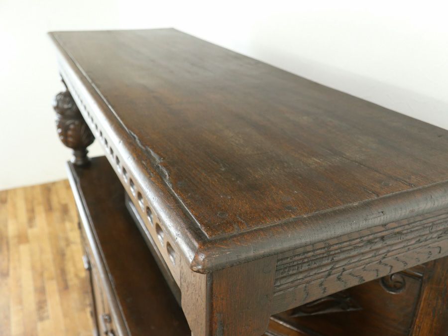 英国アンティークコートカップボード 80055