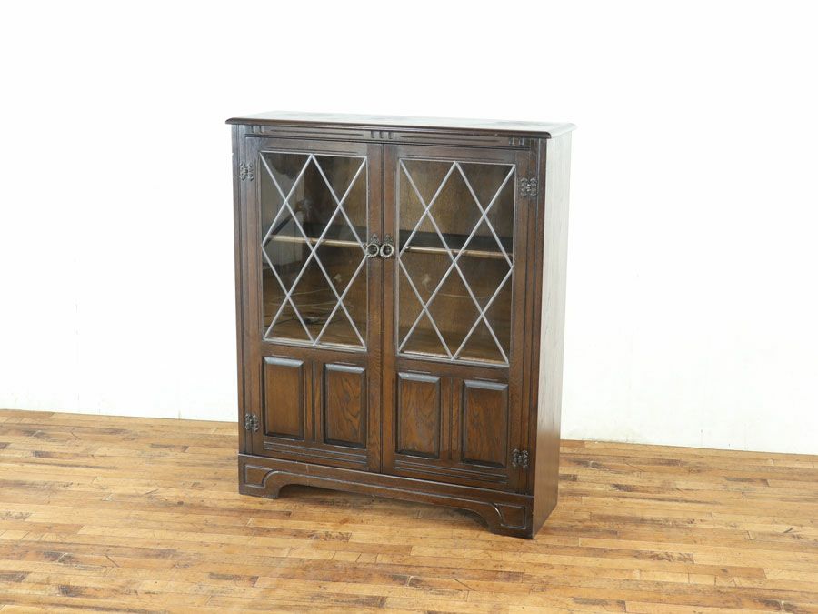 イギリスアンティーク家具ブックケース 80101