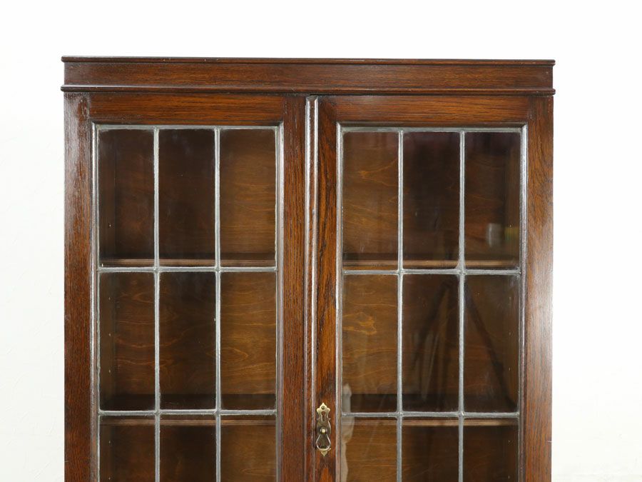 イギリスアンティーク家具ブックケース 80081