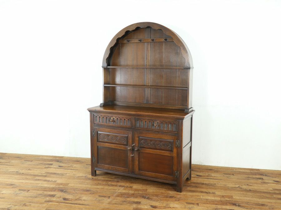 イギリスアンティーク家具カップボード 80014