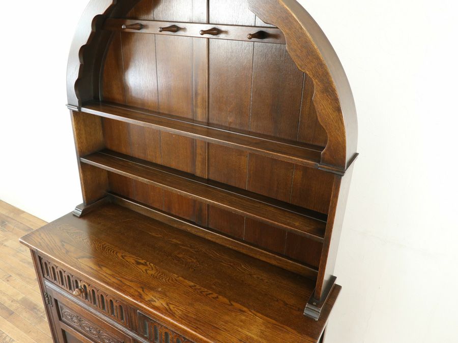 イギリスアンティーク家具カップボード 80014