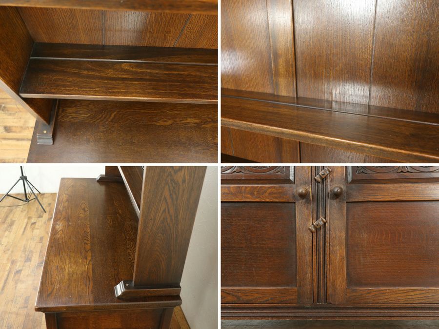 イギリスアンティーク家具カップボード 80014