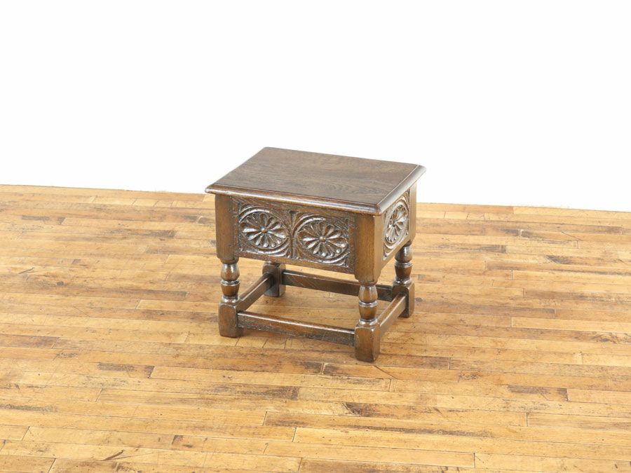 イギリスアンティーク家具ミニコファー 80167