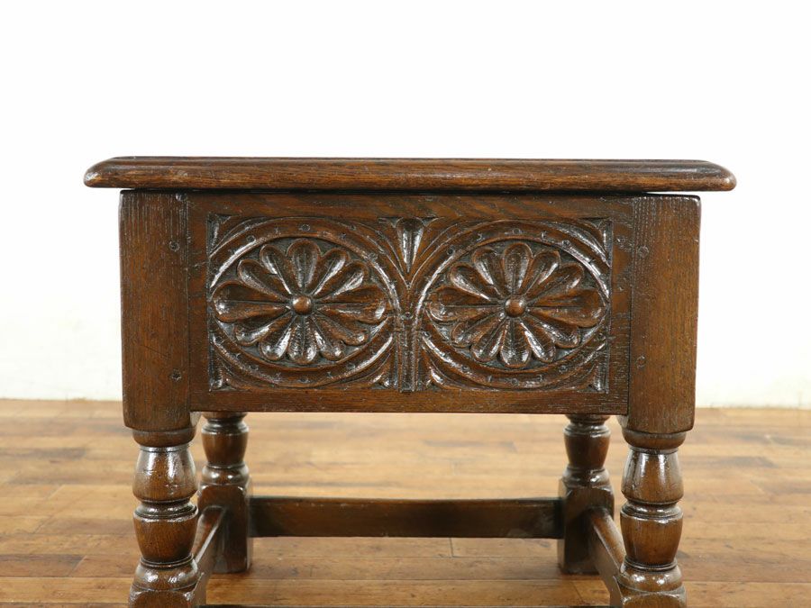 イギリスアンティーク家具ミニコファー 80167