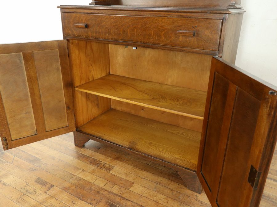 イギリスアンティーク家具カップボード 80122