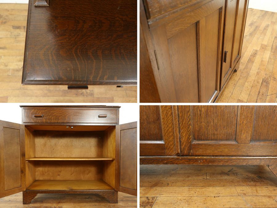 イギリスアンティーク家具カップボード 80122