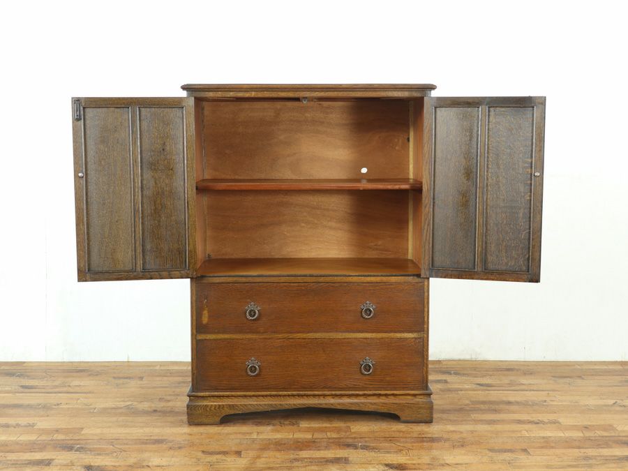 イギリスアンティーク家具キャビネット 80038b