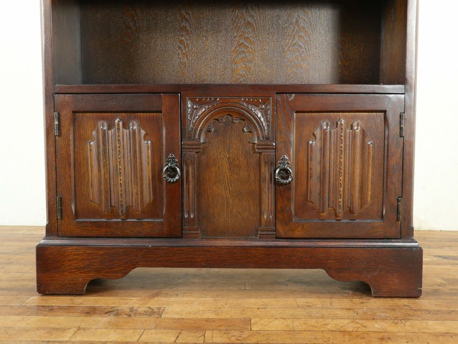 アンティークオープンブックケース 80078