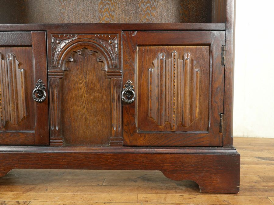 アンティークオープンブックケース 80078