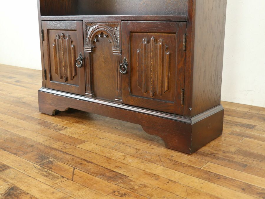 アンティークオープンブックケース 80078