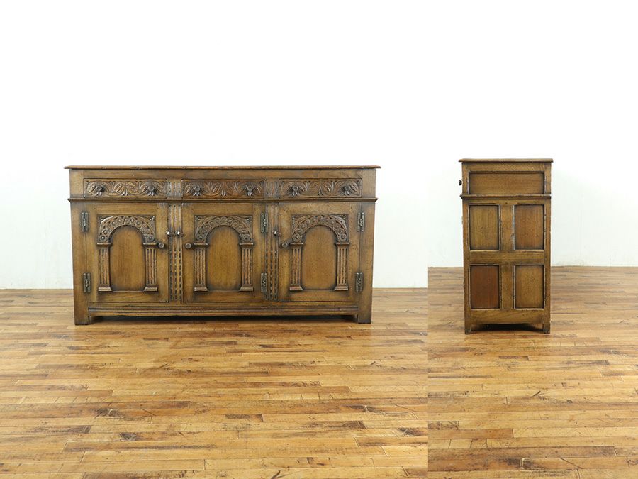 イギリスアンティーク家具サイドボード 80094