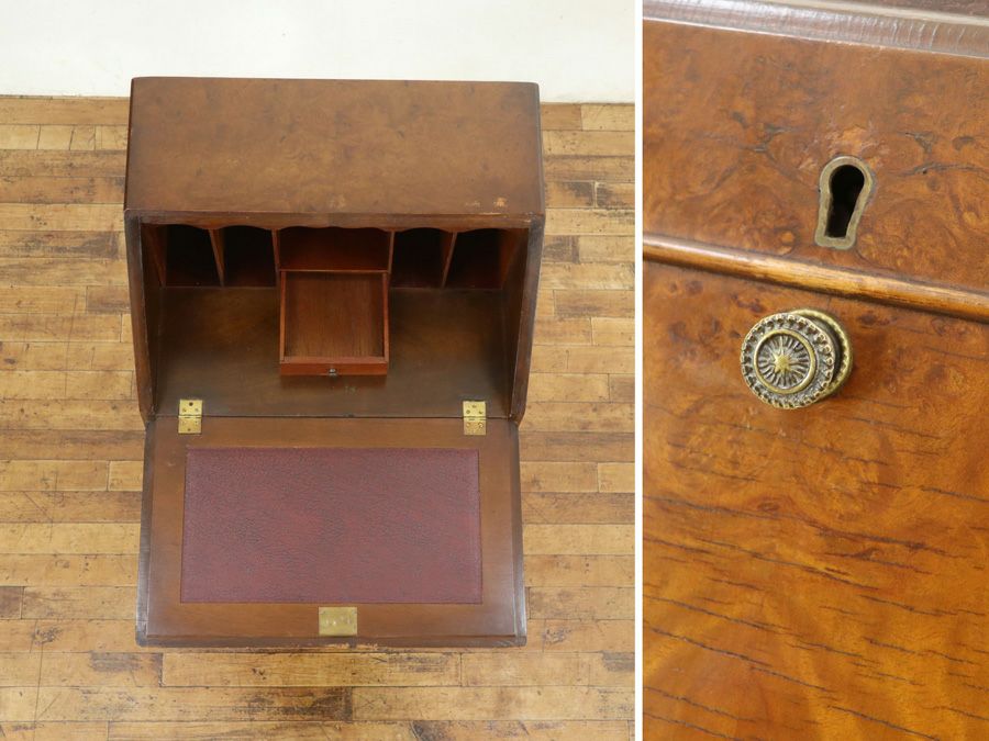 イギリスアンティーク家具ビューロー 80093