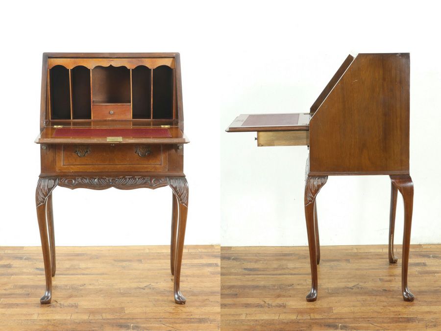 イギリスアンティーク家具ビューロー 80093