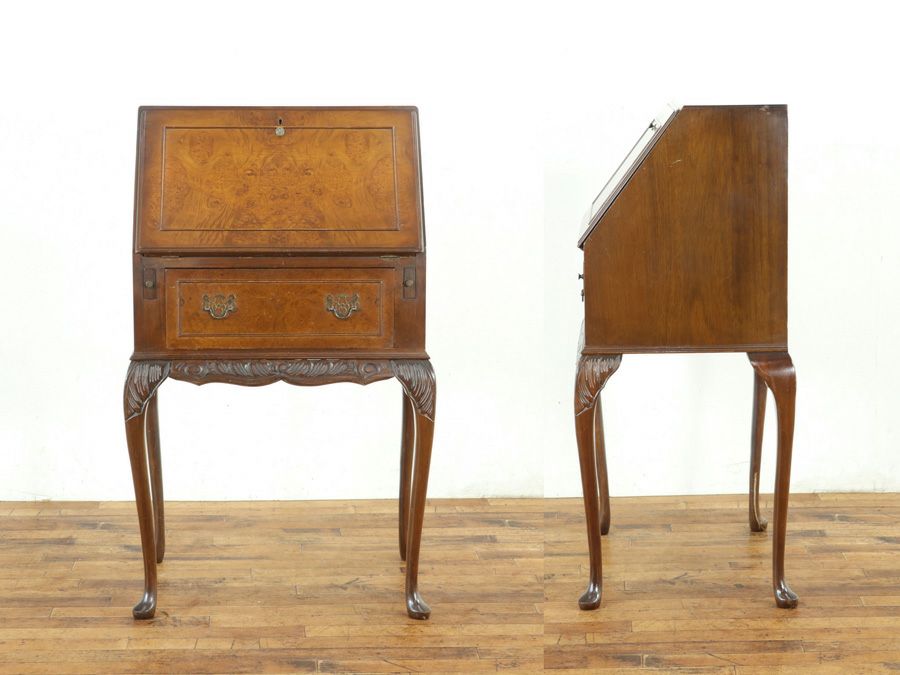 イギリスアンティーク家具ビューロー 80093