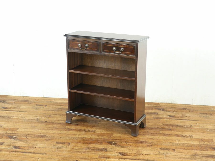 アンティーク家具オープンブックケース 80128b