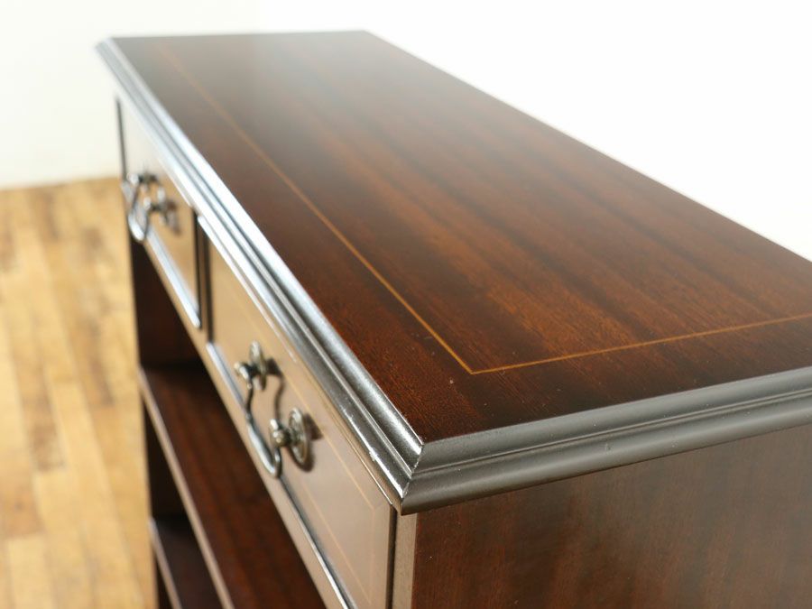 アンティーク家具オープンブックケース 80128b