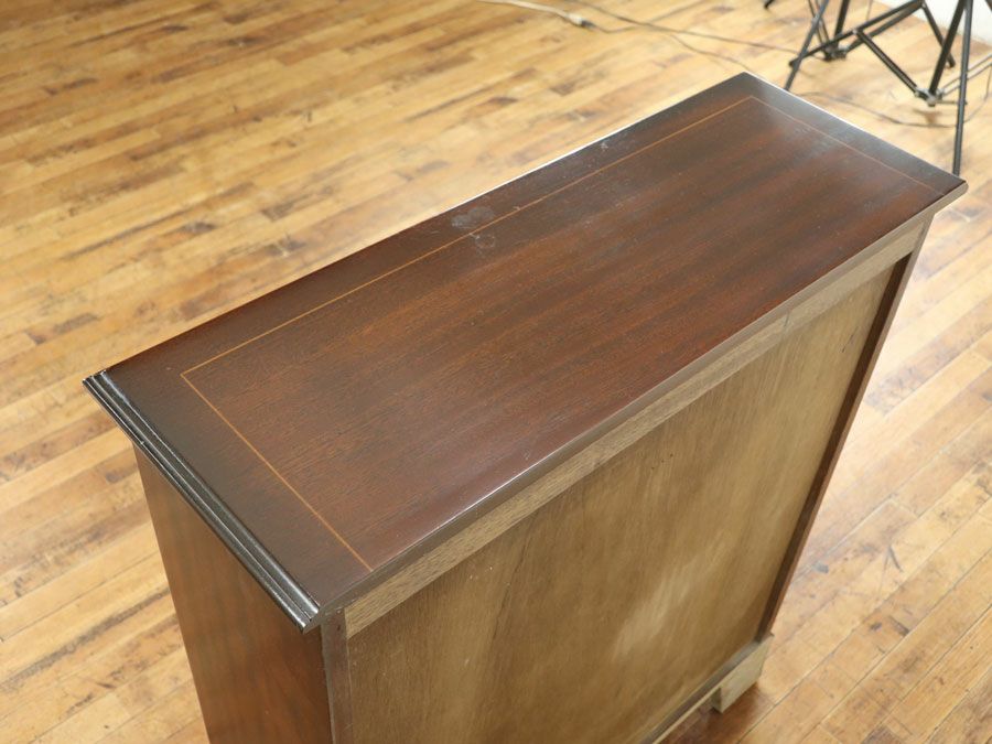 アンティーク家具オープンブックケース 80128b