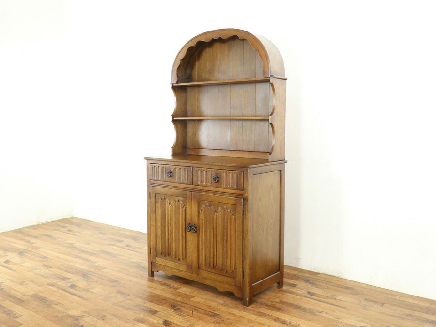 イギリスアンティーク家具カップボード 80065