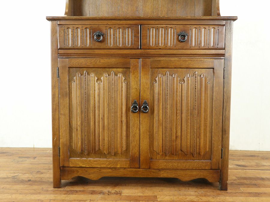 イギリスアンティーク家具カップボード 80065