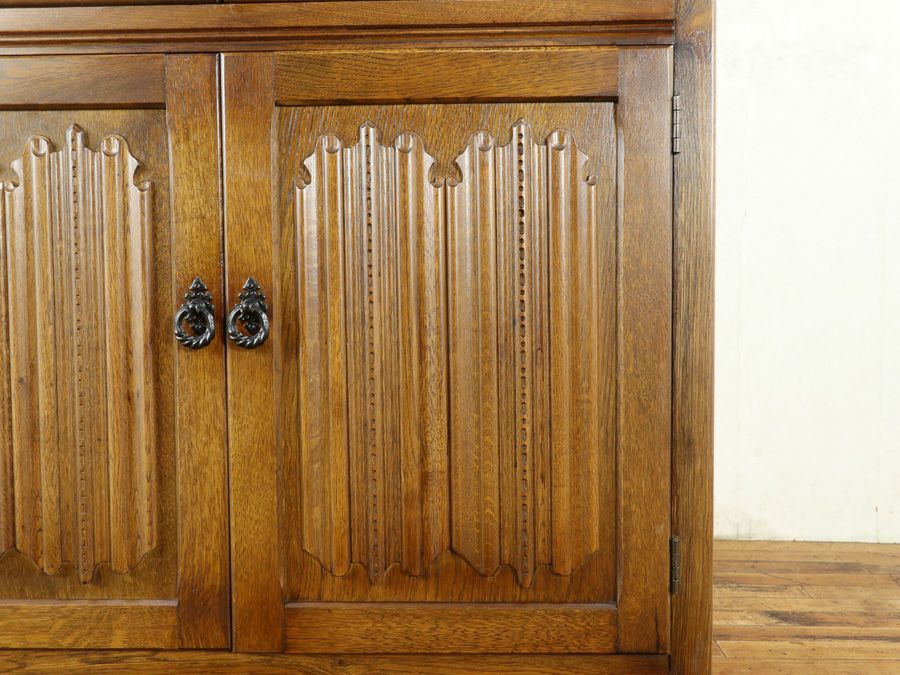 イギリスアンティーク家具カップボード 80065