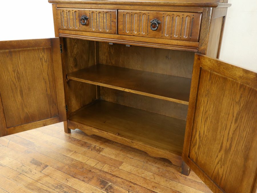 イギリスアンティーク家具カップボード 80065