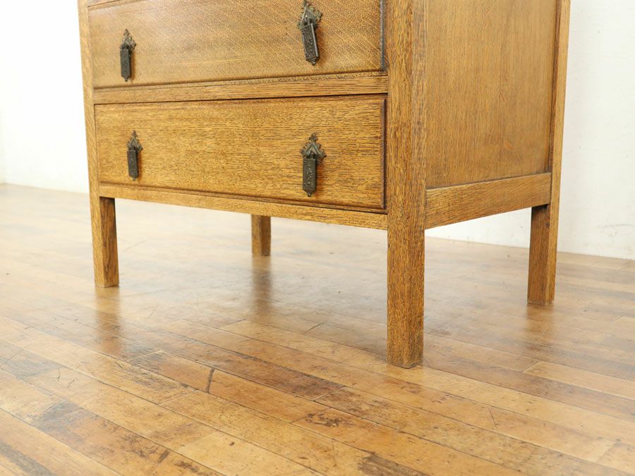 イギリスアンティーク家具チェスト 80079b