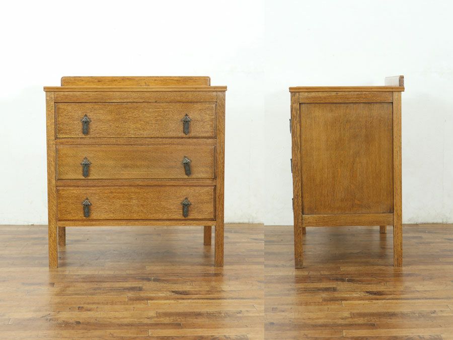 イギリスアンティーク家具チェスト 80079b