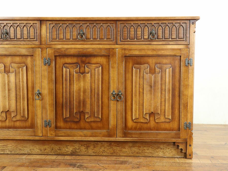 イギリスアンティーク家具サイドボード 80080