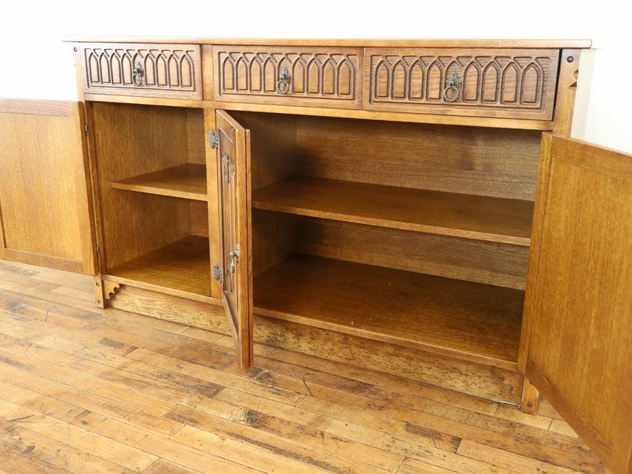 イギリスアンティーク家具サイドボード 80080