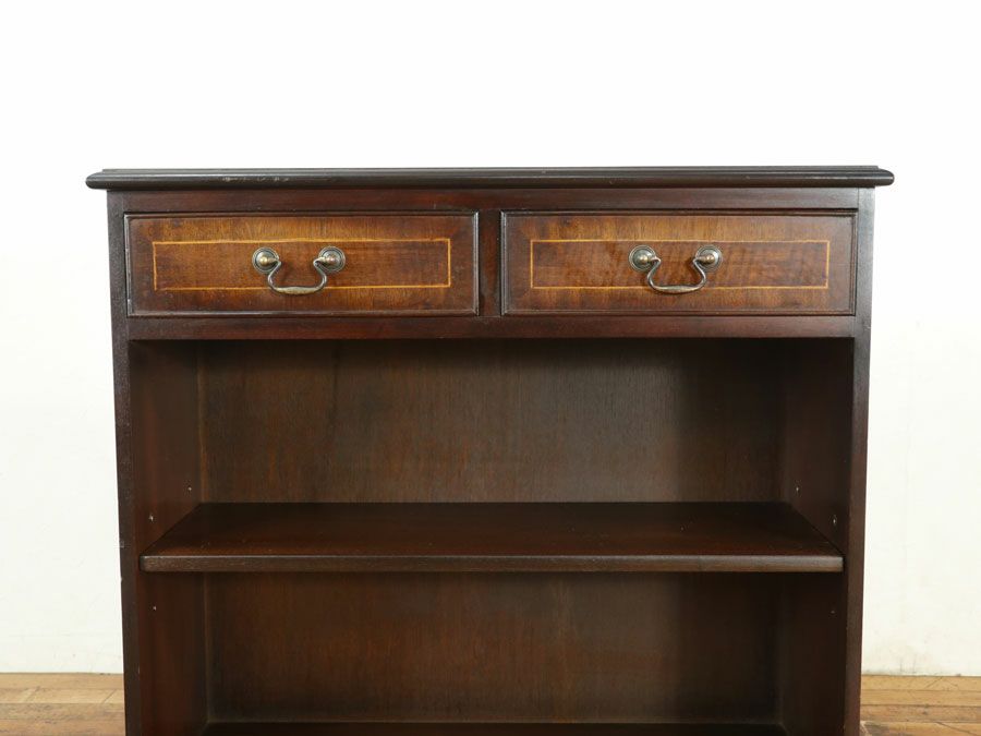 イギリスアンティークブックシェルフ 80128a