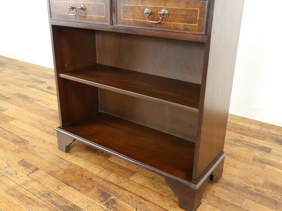 イギリスアンティークブックシェルフ 80128a