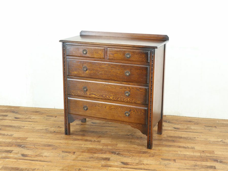 イギリスアンティーク家具チェスト 80191a