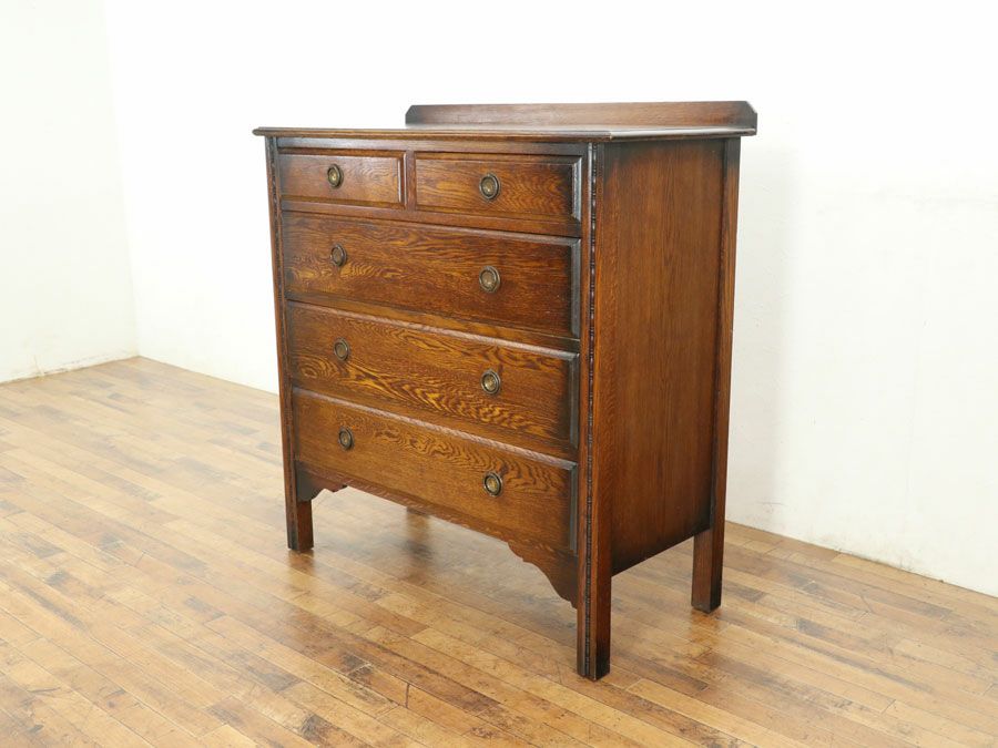 イギリスアンティーク家具チェスト 80191a