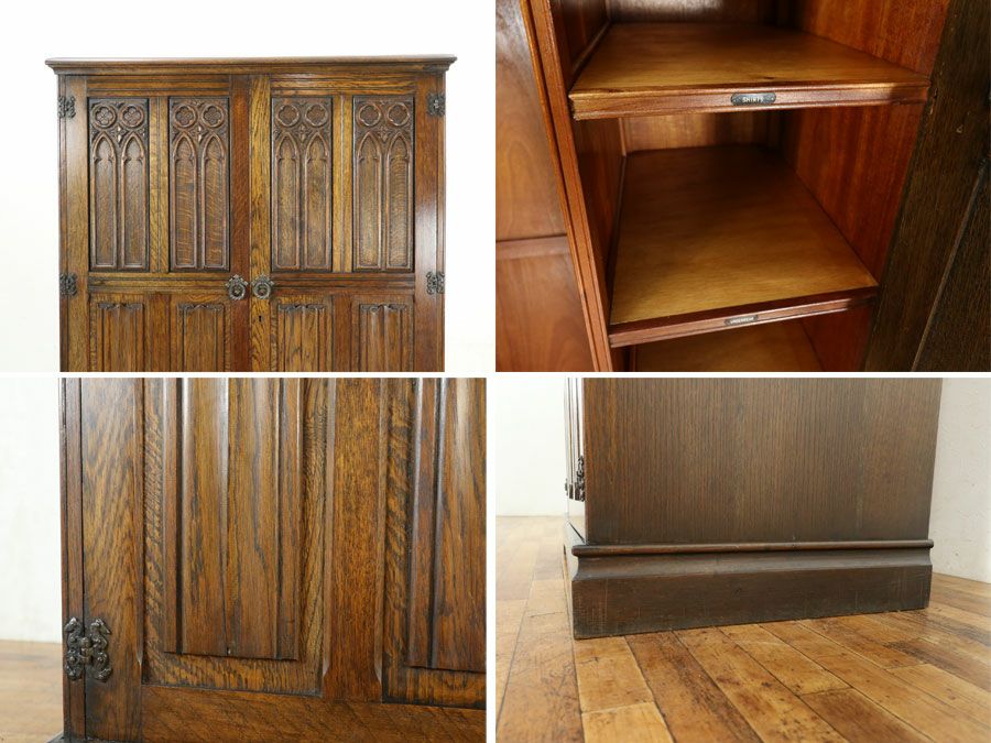 イギリスアンティーク家具ワードローブ 80038a