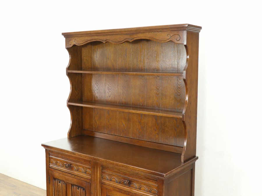 イギリスアンティーク家具カップボード 80132