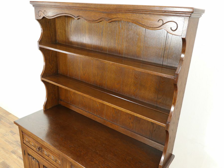 イギリスアンティーク家具カップボード 80132