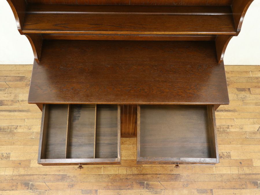 イギリスアンティーク家具カップボード 80132