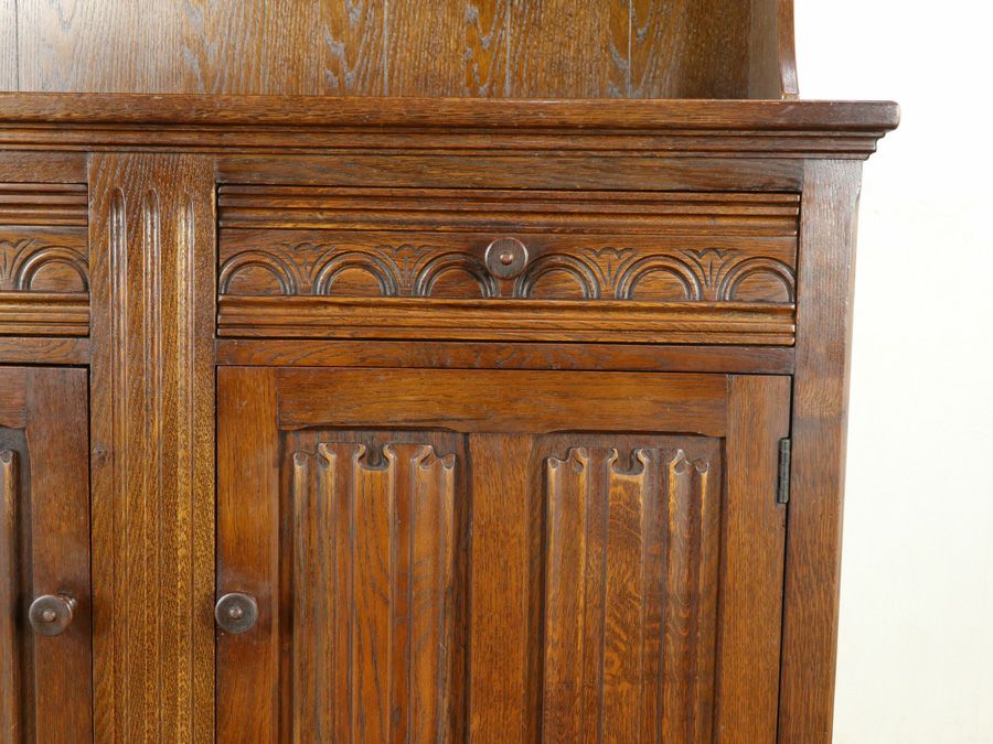 イギリスアンティーク家具カップボード 80132