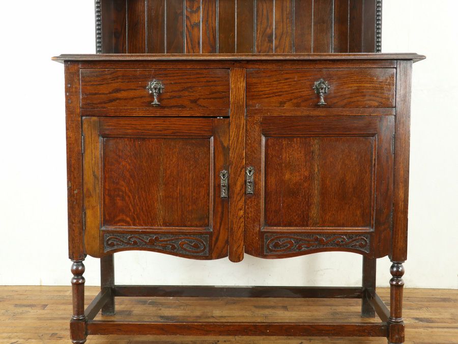 イギリスアンティーク家具カップボード 80117