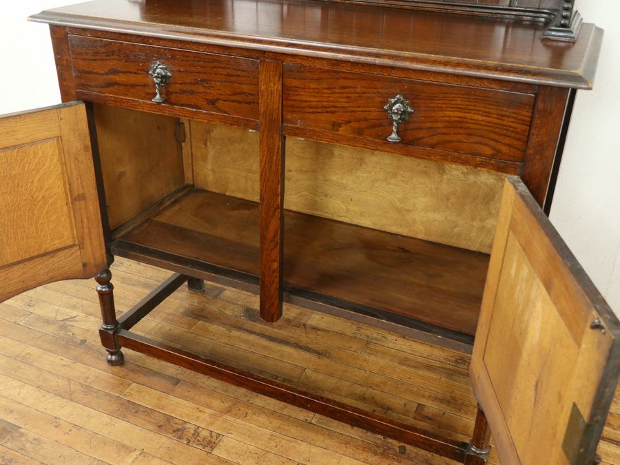 イギリスアンティーク家具カップボード 80117