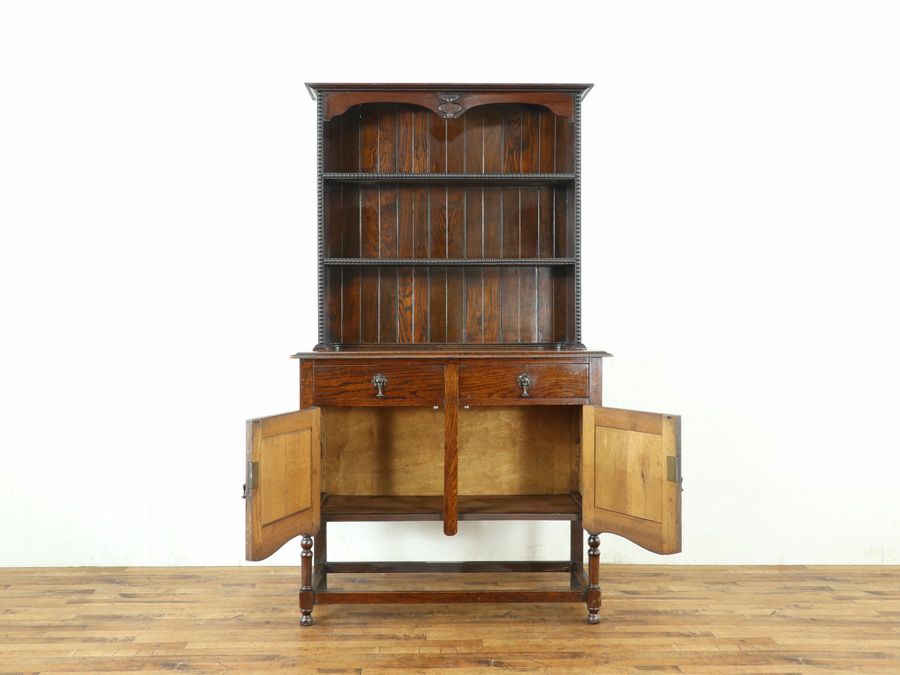 イギリスアンティーク家具カップボード 80117