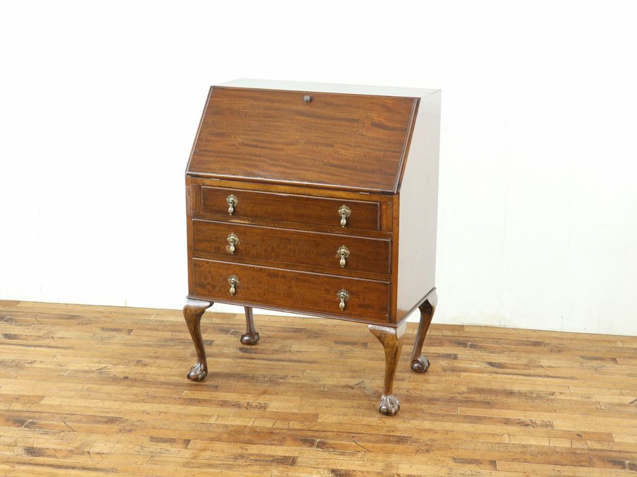 イギリスアンティーク家具ビューロー 80210